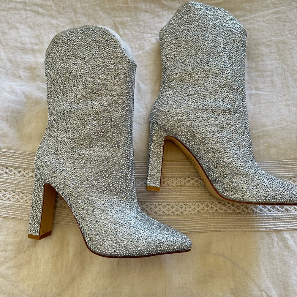Free People Silver Women's Boots